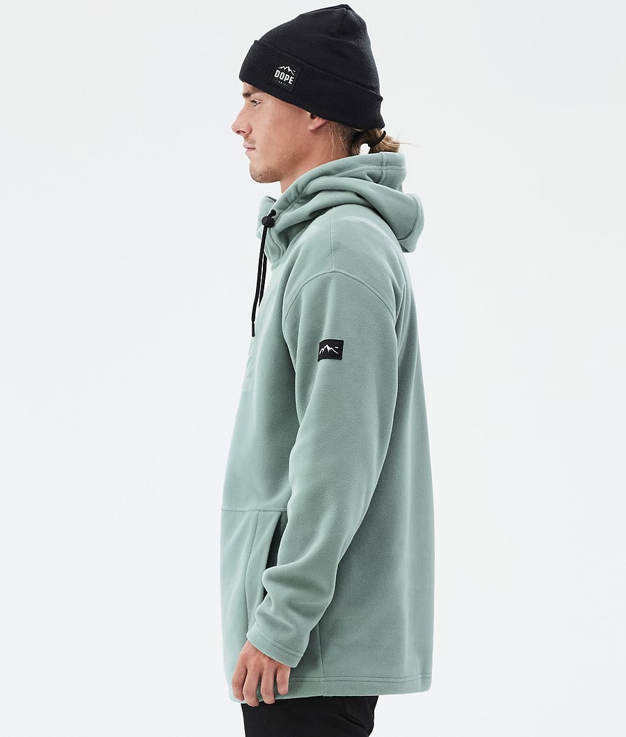 Dope Cozy II Fleece Hoodie Men - Faded Green