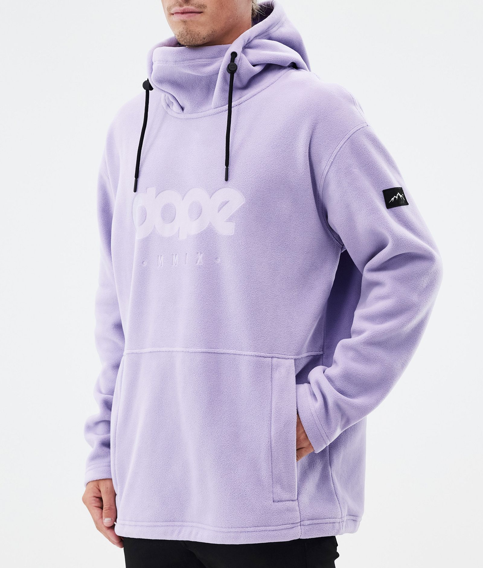 Cozy II Fleece Hoodie Men Faded Violet, Image 7 of 7