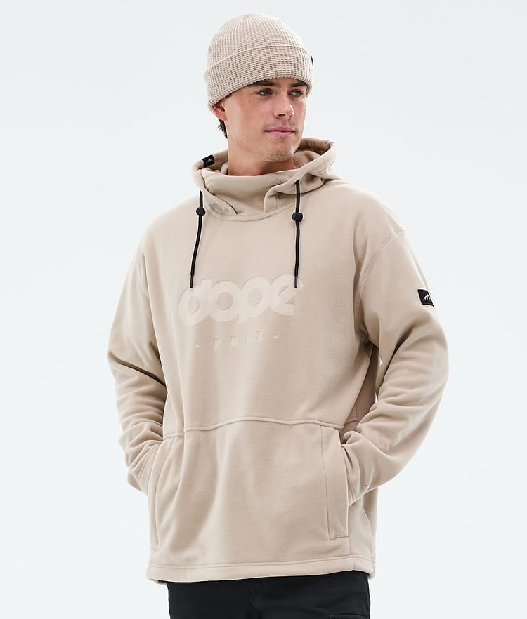 Cozy II Fleece Hoodie Men Sand Renewed, Image 1 of 7
