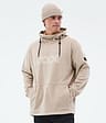 Cozy II Pile con Cappuccio Uomo Sand