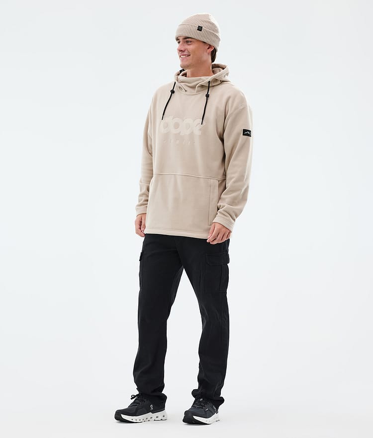 Cozy II Fleece Hoodie Men Sand Renewed, Image 3 of 7