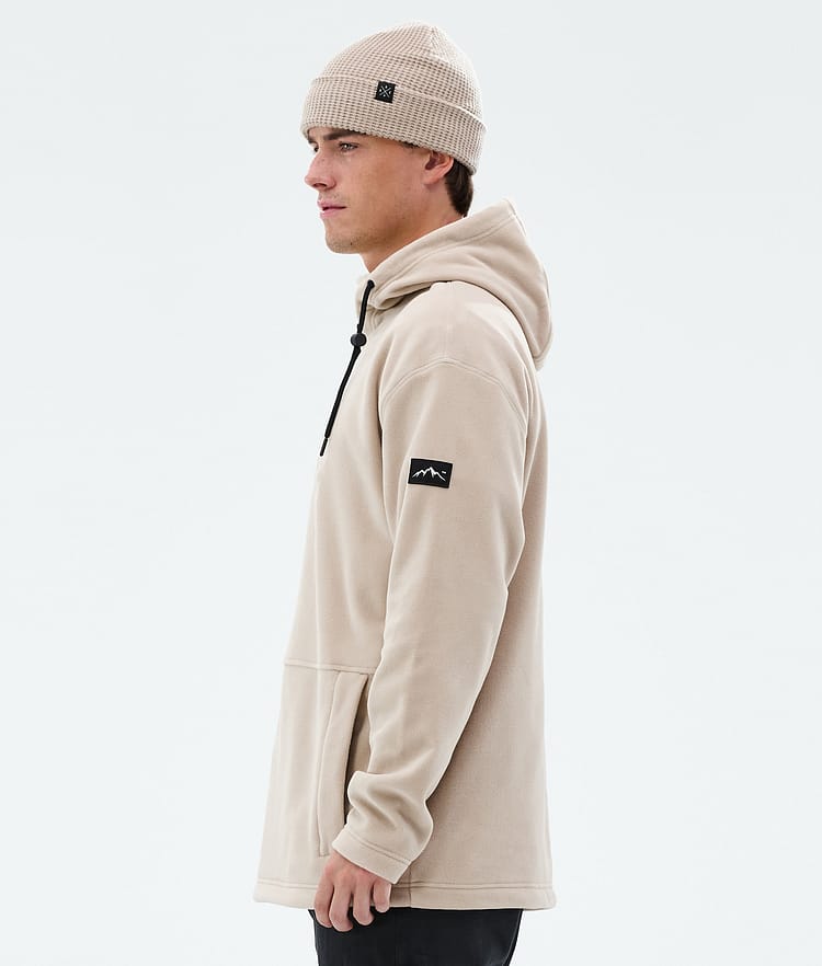 Cozy II Fleece Hoodie Men Sand Renewed, Image 5 of 7