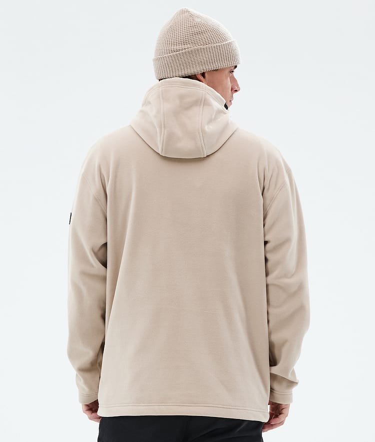 Cozy II Fleece Hoodie Men Sand Renewed, Image 6 of 7
