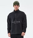Comfy Fleecepullover Herren Black