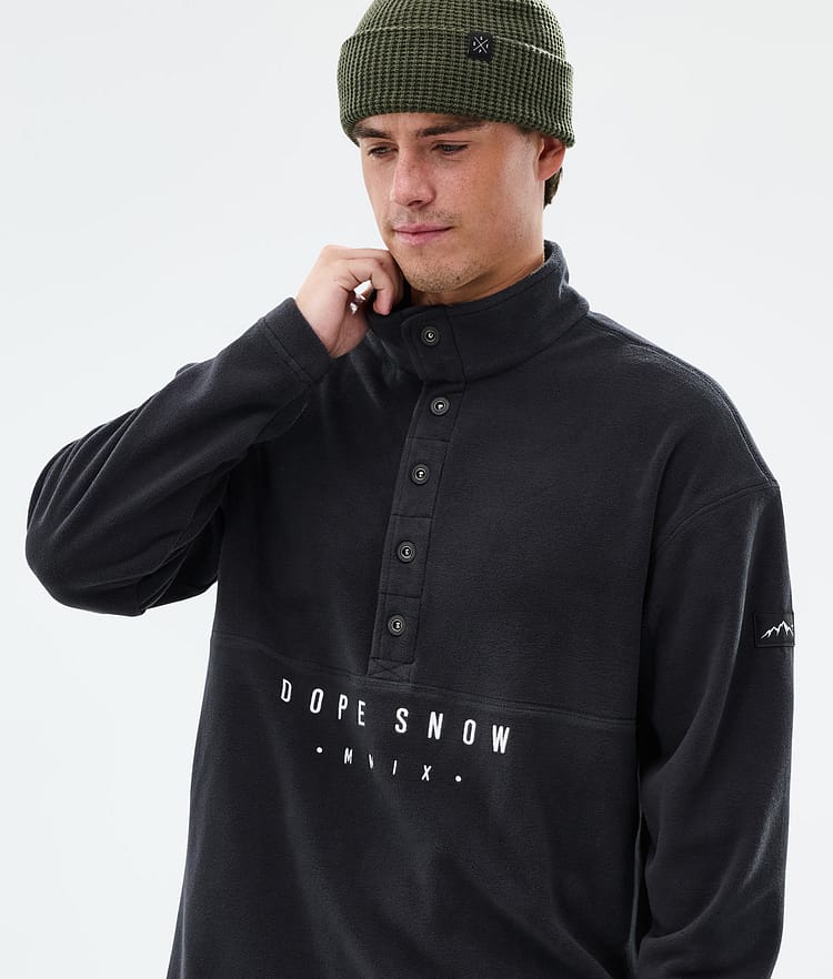 Comfy Fleecetrøje Herre Black, Billede 2 af 6