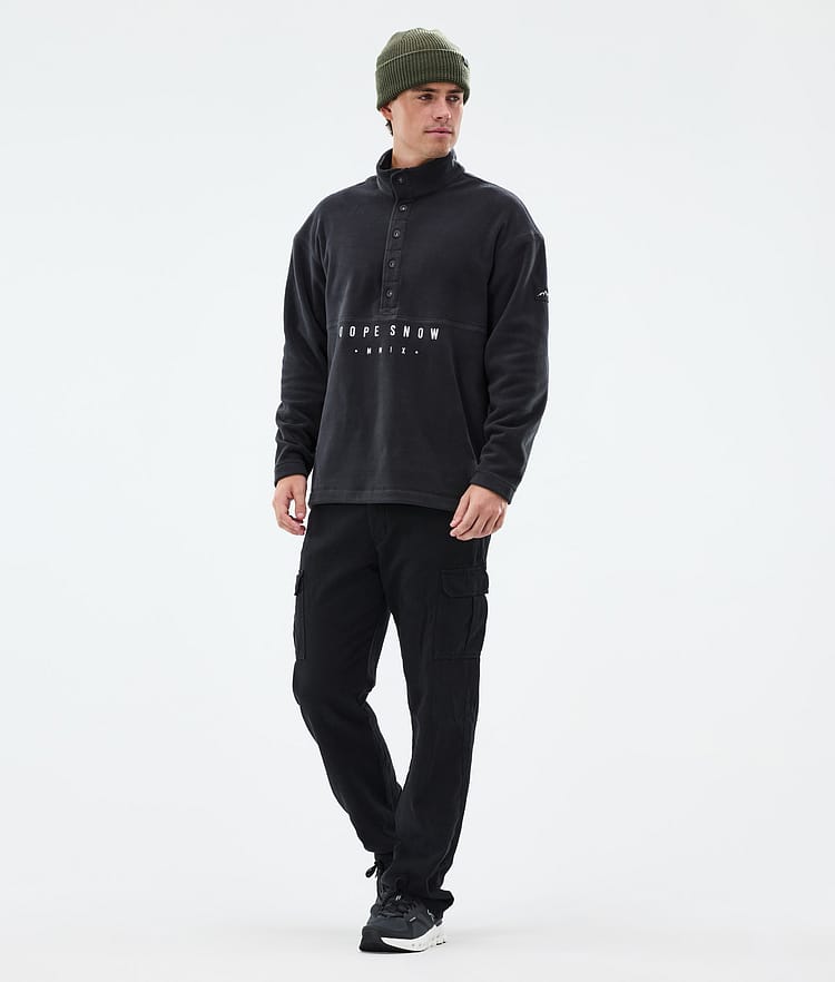 Comfy Fleecetrøje Herre Black, Billede 3 af 6