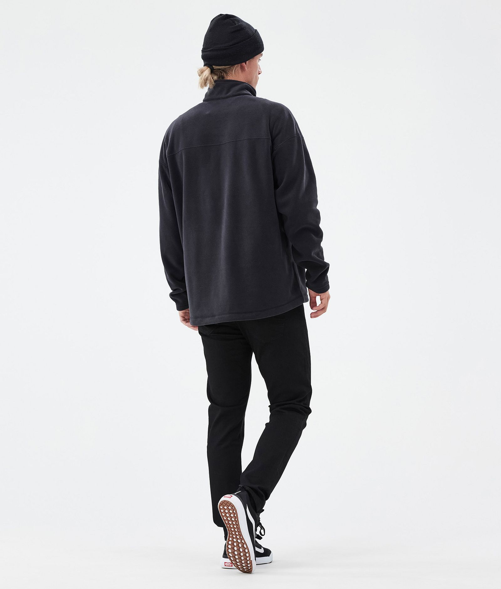 Comfy Fleece Sweater Men Black Renewed, Image 4 of 6
