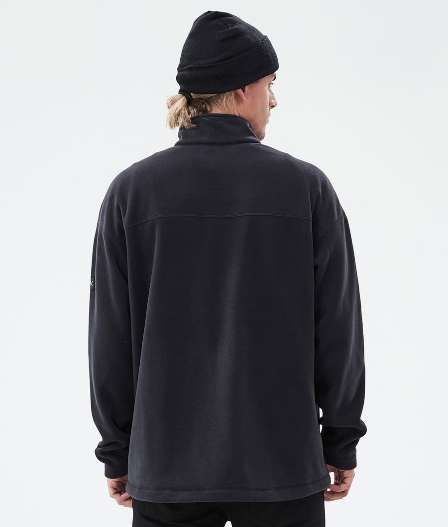 Comfy Fleece Sweater Men Black