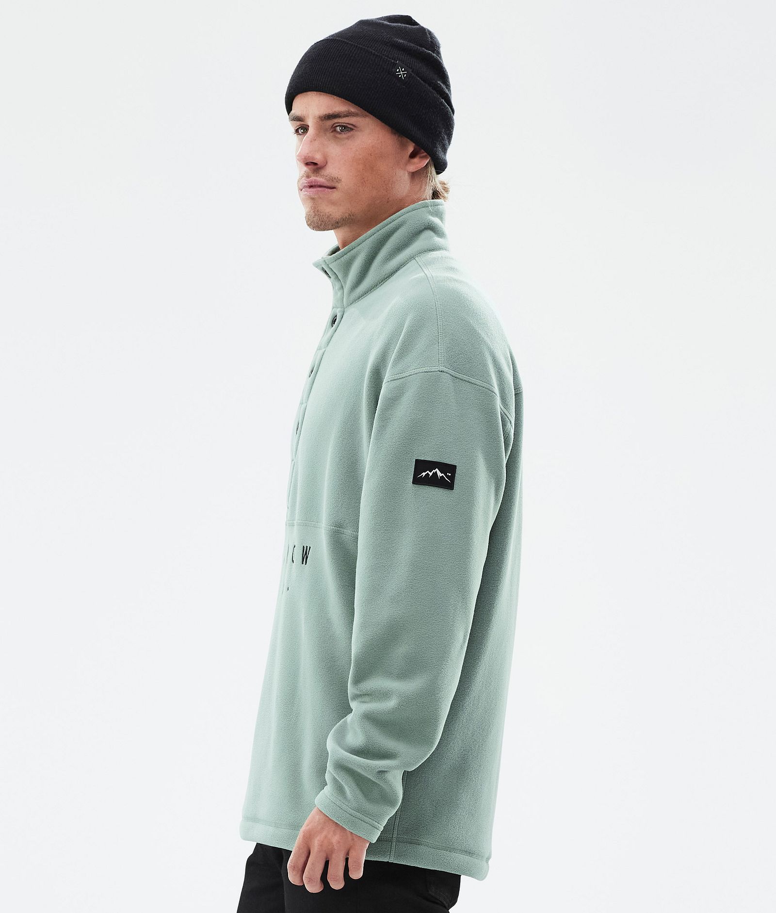 Comfy Fleecepullover Herren Faded Green, Bild 5 von 6