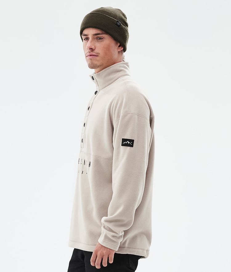 Comfy Fleecepullover Herren Sand/Black, Bild 5 von 6