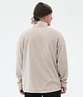 Comfy Fleecepullover Herren Sand/Black, Bild 6 von 6