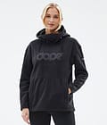 Cozy II W Fleece-hoodie Dame Black