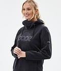 Cozy II W Fleece-hoodie Dame Black