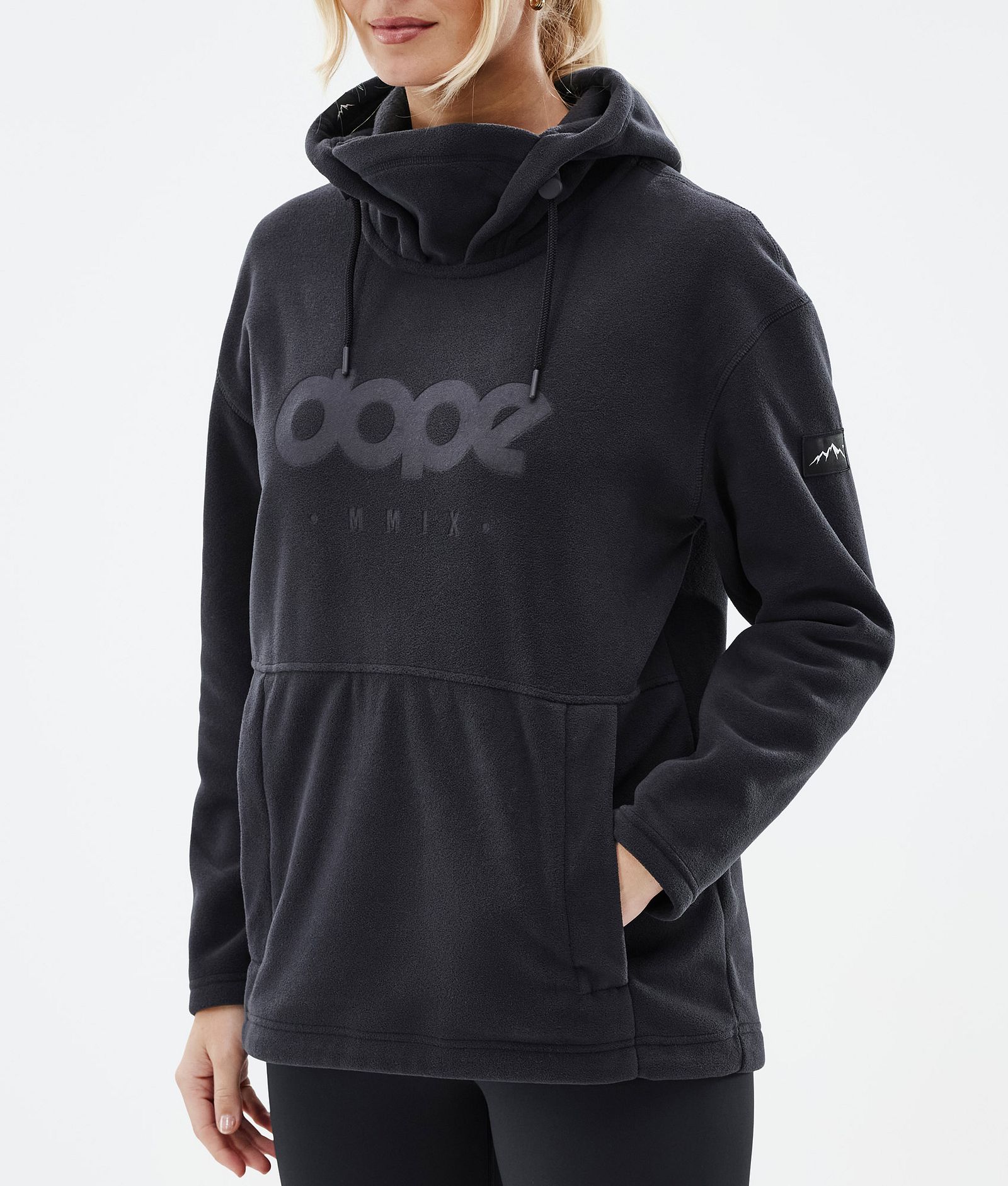 Cozy II W Fleece-hoodie Dame Black Renewed, Billede 7 af 7