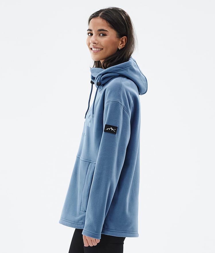 Cozy II W Fleece Hoodie Women Blue Steel, Image 6 of 8