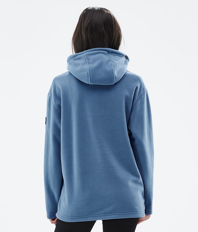 Cozy II W Fleece Hoodie Dames Blue Steel, Afbeelding 7 van 8