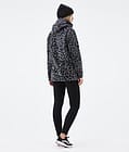Cozy II W Fleece Hoodie Women Dots Phantom, Image 4 of 8