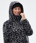 Cozy II W Fleece Hoodie Women Dots Phantom, Image 5 of 8