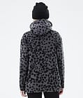 Cozy II W Fleece Hoodie Women Dots Phantom, Image 7 of 8
