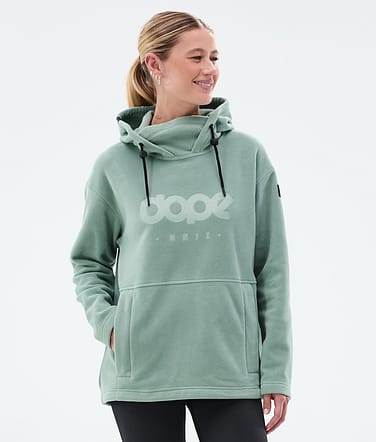 Cozy II W Fleece Hoodie Women Faded Green
