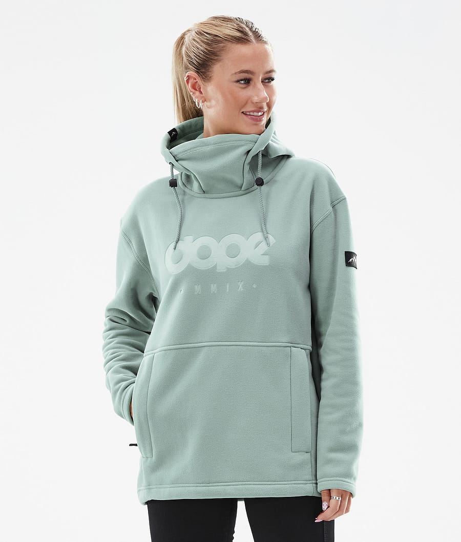 Cozy II W Fleece Hoodie Women Faded Green