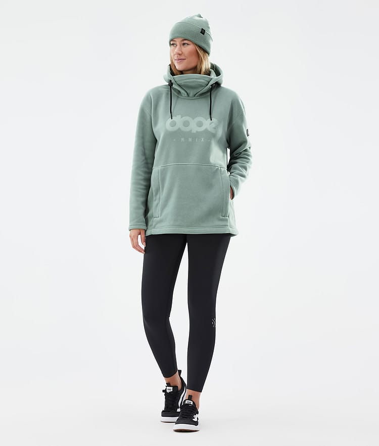 Cozy II W Fleece Hoodie Women Faded Green