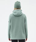 Cozy II W Fleecehood Dam Faded Green, Bild 6 av 7