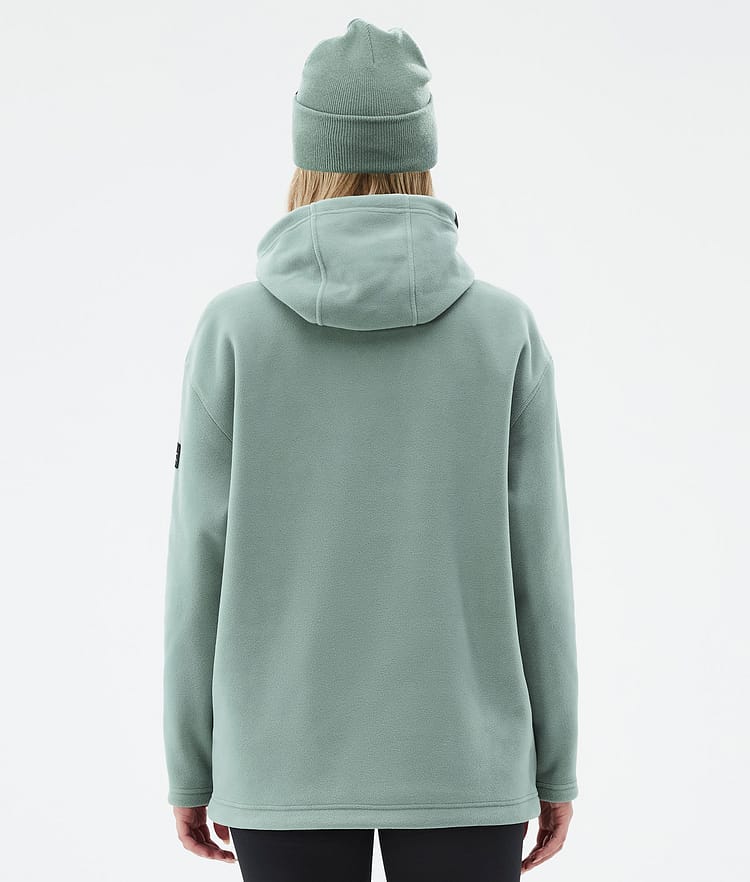 Cozy II W Fleecehood Dam Faded Green, Bild 6 av 7