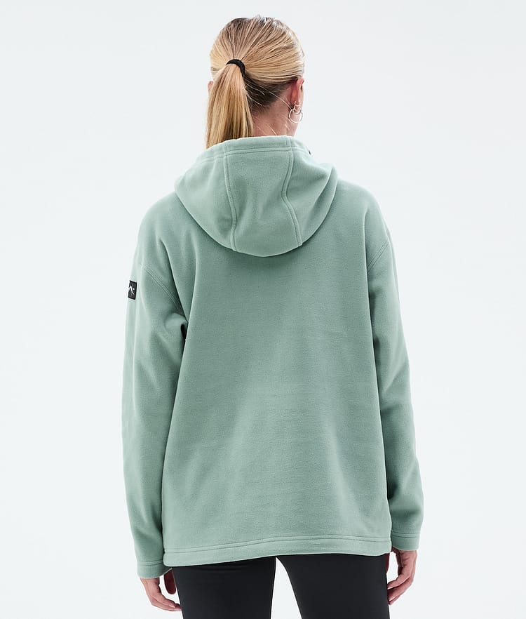 Cozy II W Fleece Hoodie Women Faded Green, Image 6 of 7