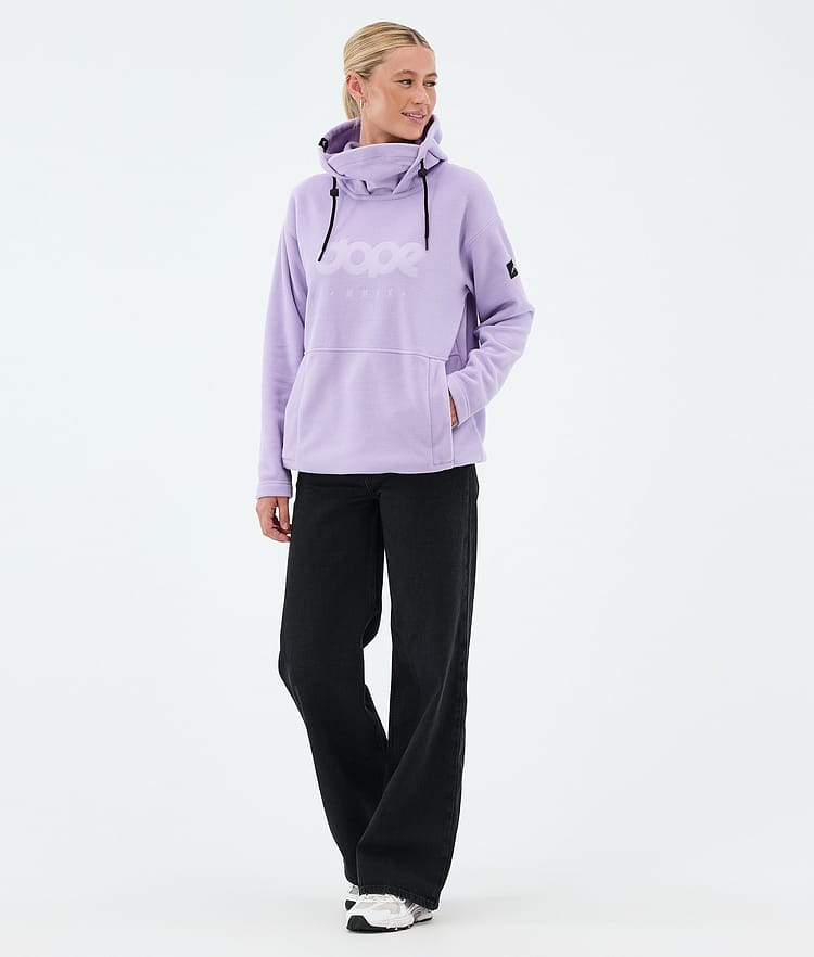 Cozy II W Fleecová Mikina s Kapucí Dámské Faded Violet, Image 3 of 7