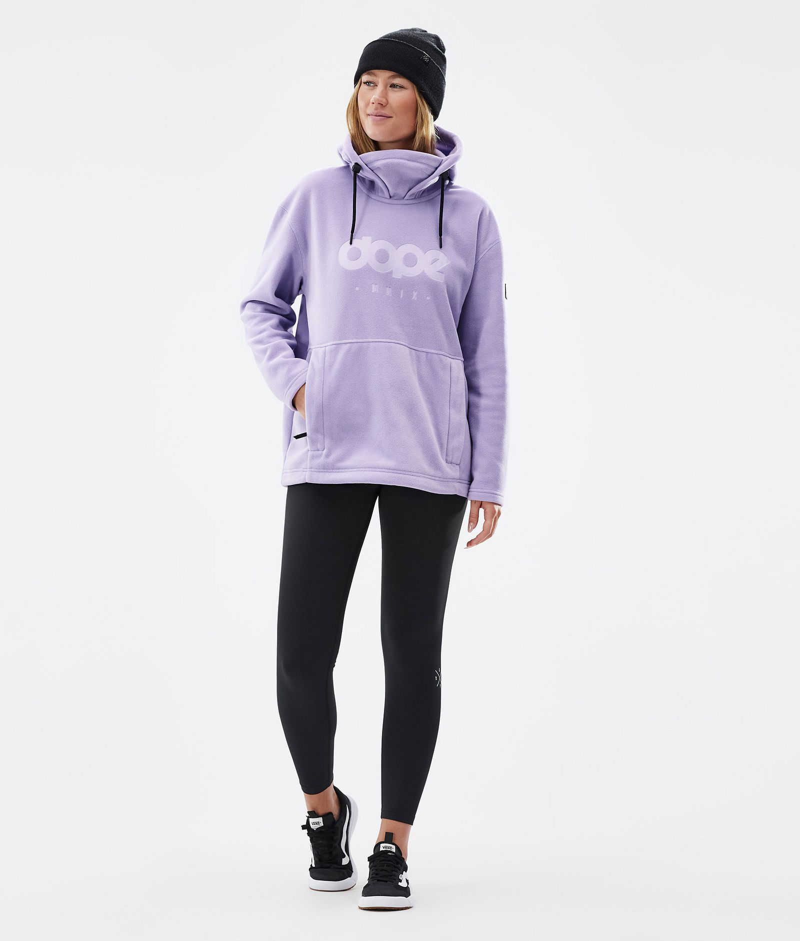 Cozy II W Fleece-hoodie Dame Faded Violet Renewed, Billede 3 af 7