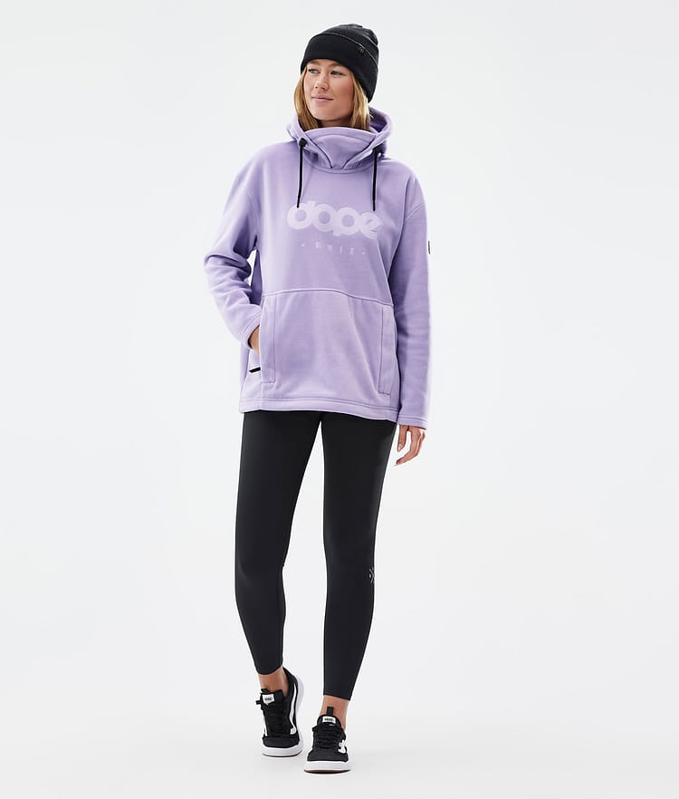 Cozy II W Fleece Hoodie Dames Faded Violet