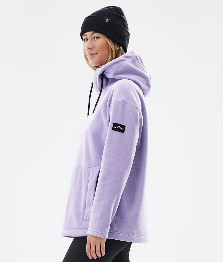 Cozy II W Fleece-hoodie Dame Faded Violet Renewed, Billede 5 af 7