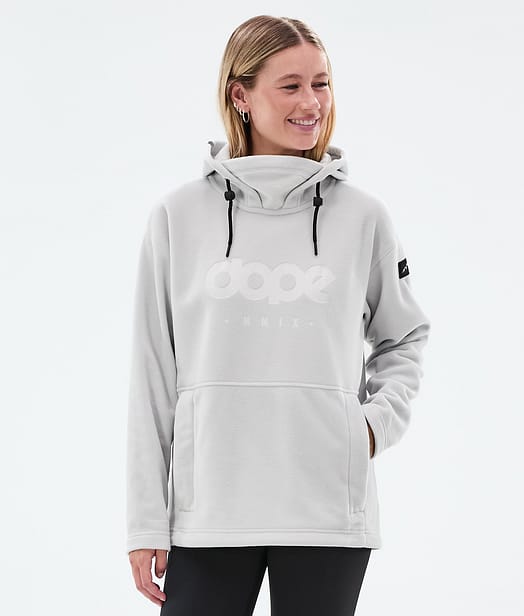 Cozy II W Fleece Hoodie Women Light Grey