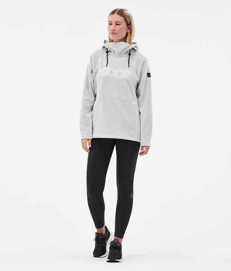 Cozy II W Fleece Hoodie Women Light Grey, Image 3 of 7