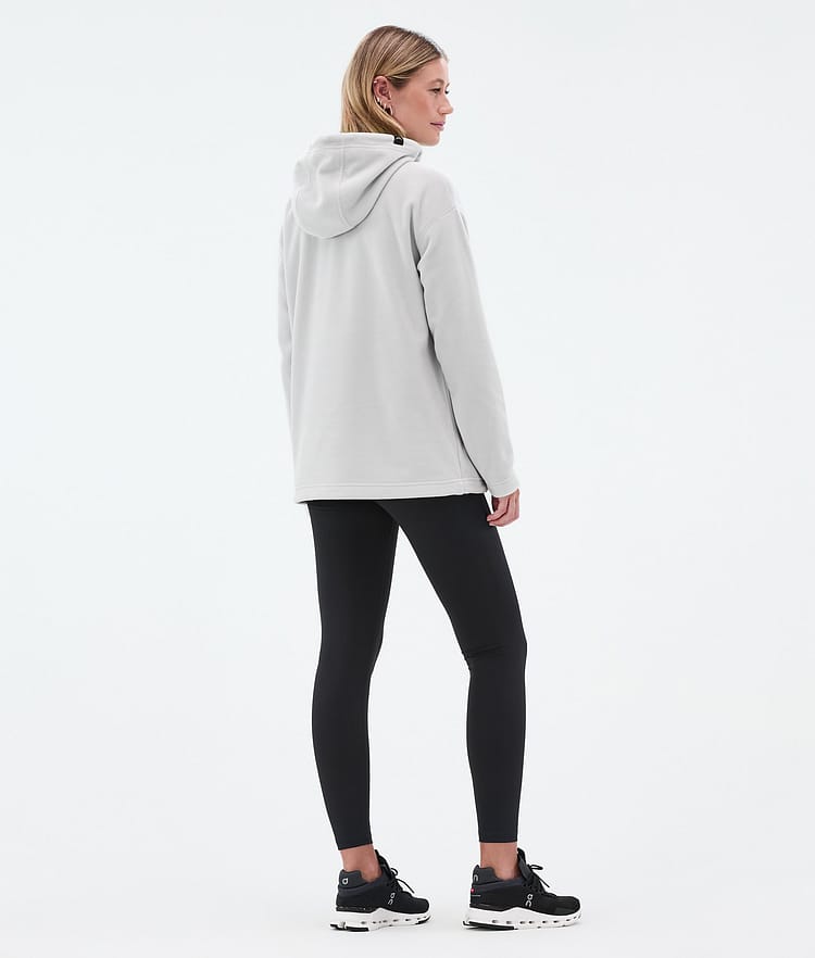 Cozy II W Fleece Hoodie Women Light Grey, Image 4 of 7