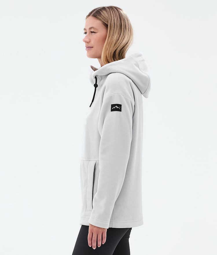 Cozy II W Fleece Hoodie Women Light Grey, Image 5 of 7