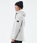 Cozy II W Fleece Hoodie Women Light Grey Renewed, Image 5 of 7