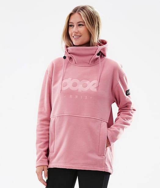 Cozy II W Fleece Hoodie Dames Pink