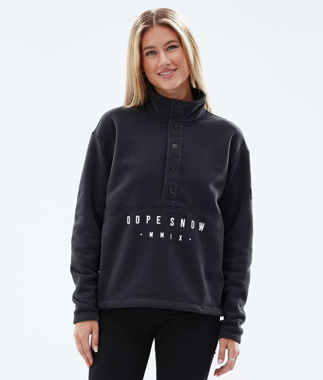 Comfy W Fleece Sweater Women Black
