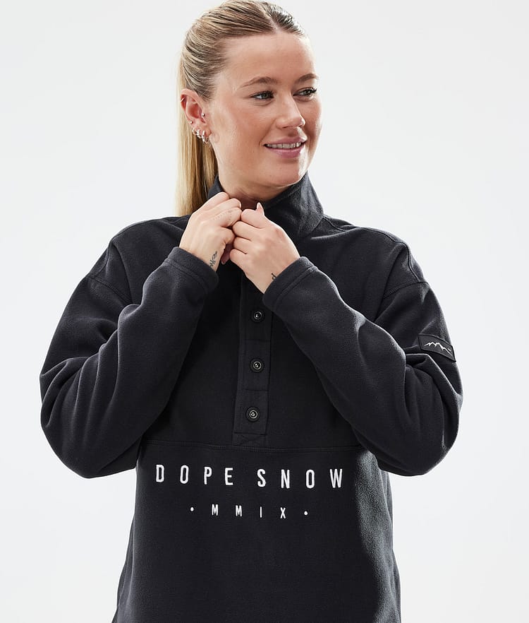 Comfy W Fleecepullover Damen Black Renewed, Bild 2 von 6