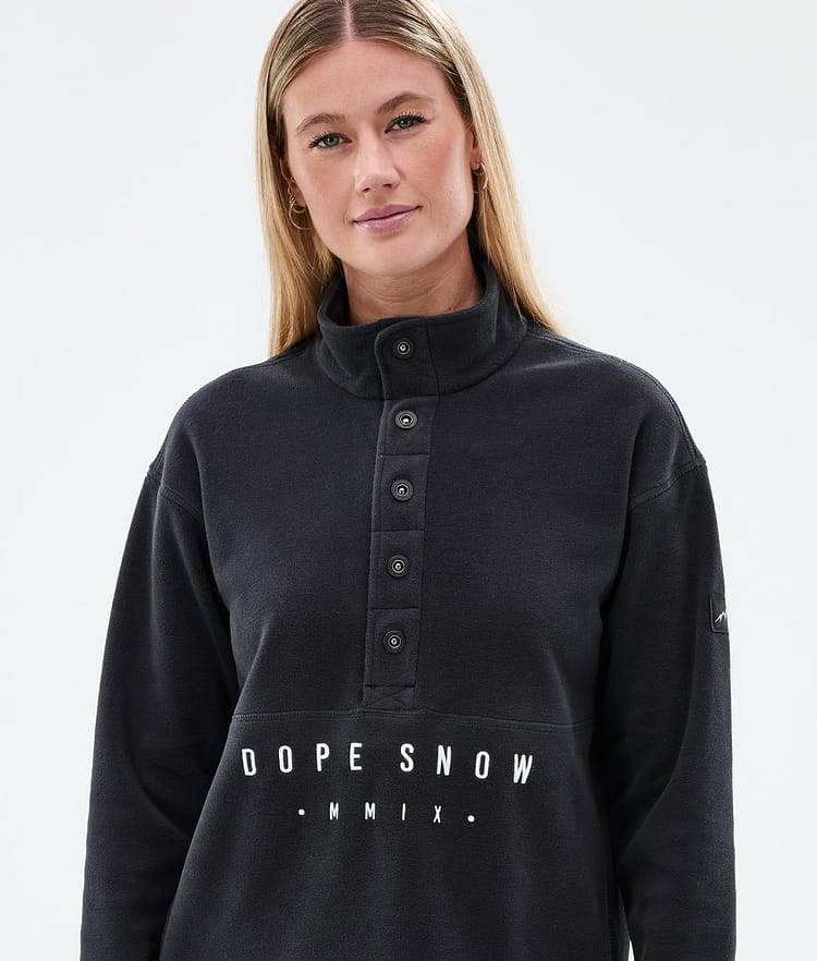 Comfy W Fleece Sweater Women Black, Image 2 of 6