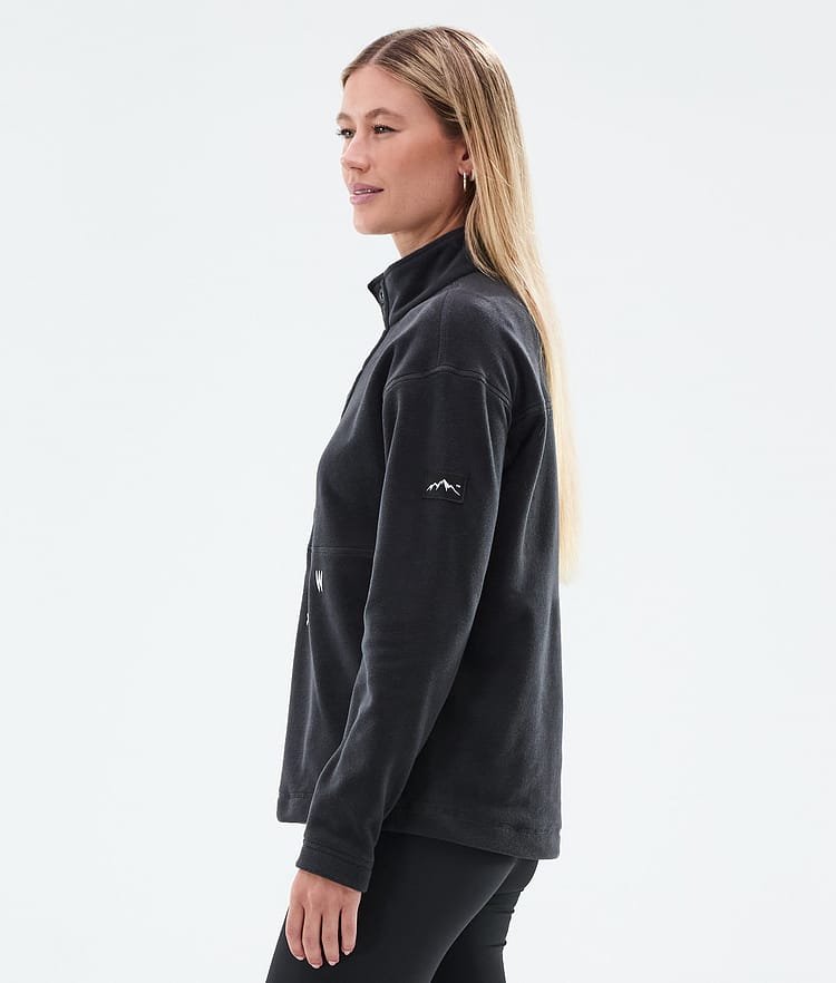 Comfy W Fleece Sweater Women Black, Image 5 of 6