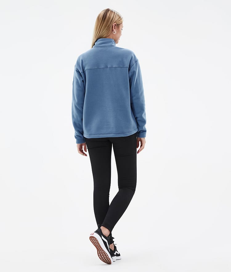 Comfy W Fleece Sweater Women Blue Steel, Image 4 of 7
