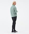 Comfy W Felpa Pile Donna Faded Green Renewed, Immagine 4 di 6