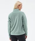 Comfy W Fleecetröja Dam Faded Green, Bild 6 av 6