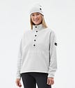 Comfy W Fleece Sweater Women Light Grey