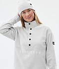 Comfy W Fleece Sweater Women Light Grey Renewed, Image 2 of 6