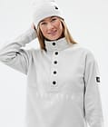Comfy W Fleece Sweater Women Light Grey/Black, Image 2 of 6