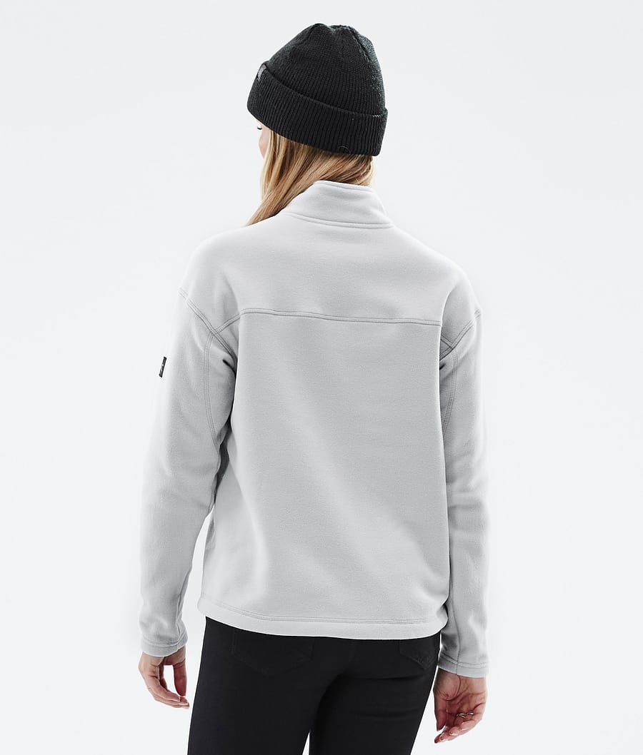 Comfy W Fleece Sweater Women Light Grey